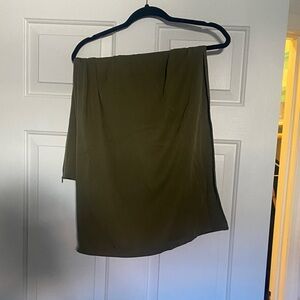 SHEIN Olive Pencil Skirt